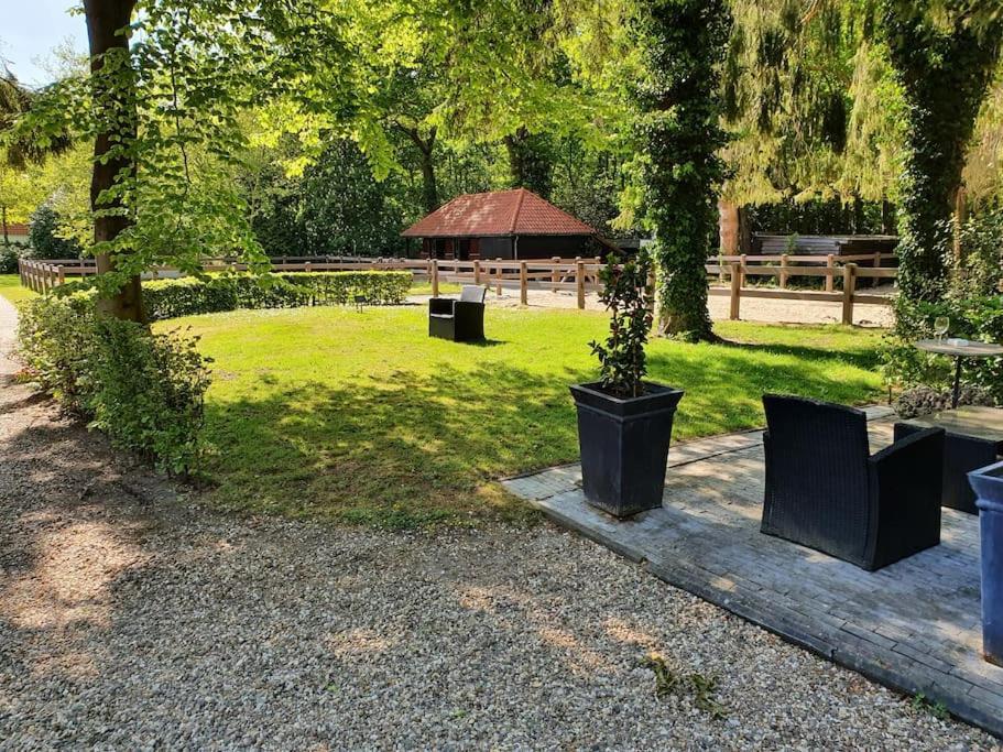 Midden In De Friese Bossen Op Landgoed Princenhof Oranjewoud Εξωτερικό φωτογραφία
